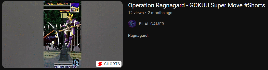 Operation Ragnagard - Historique du nom et de l'émulation de la Neo-Geo Youtube5